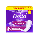 Orkid Daily Pantyliners Extra Protection 64 Count