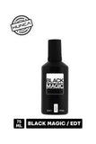 Jagler Black Magic Men's Fragrance Set: Long Lasting Woody Spicy Cologne & Deodorant for the Modern Man