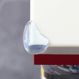Miny Baby Corner Protector - Soft Silicone, Transparent, 8-Pack for Child Safety