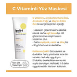 Bolbe 2% Vitamin C Cream Mask for Brightening & Tone Evening 50ml