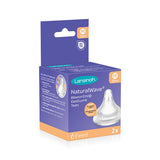 Lansinoh NaturalWave Baby Bottle Nipple - Medium Flow, Anti-Colic, BPA Free