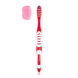 Benri Manual Toothbrush White (Medium) - Gentle Oral Care for Adults