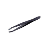 Solingen Black Slant Tweezers for Precise Grooming