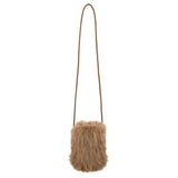 Eklips Plush Phone Bag Soft Protective Pouch in Camel
