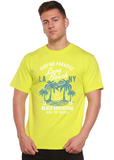 Beach Adventure Men's Bamboo Viscose/Organic Cotton Short Sleeve Graphic T-Shirt