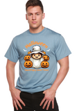 Halloween Hauntingly Good Times Day Men's Bamboo Viscose/Organic Cotton Short Sleeve Graphic T-Shirt