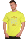 Bourbon Whiskey Men's Bamboo Viscose/Organic Cotton Short Sleeve Graphic T-Shirt