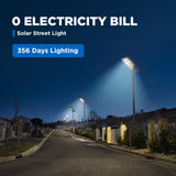 100 W 200W Commercial solar street light-Stay on
