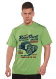 Road Devils Spun Bamboo® Men's Bamboo Viscose/Organic Cotton Short Sleeve Graphic T-Shirt