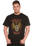 Wings Of The Road Spun Bamboo® Men's Bamboo Viscose/Organic Cotton Short Sleeve Graphic T-Shirt