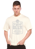 Original Beer Men's Bamboo Viscose/Organic Cotton Short Sleeve Graphic T-Shirt
