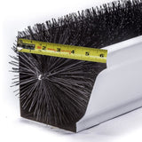 6-Inch GutterBrush Gutter Guard – Fits Large Residential & Small Commercial Gutters (5.25 Inch Diameter)