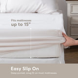 Kasentex Lightweight Duvet Cover Set - Breathable Bedding Set with Shams