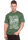 World Competition Men's Bamboo Viscose/Organic Cotton Short Sleeve Graphic Graphic T-Shirt