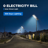 100 W 200W Commercial solar street light-Stay on