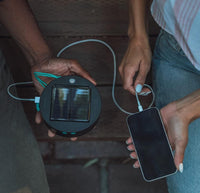 Hakol Luci Solar String Lights + Phone Charger