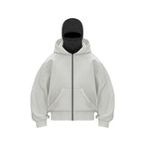 Men's And Women's Double-headed Zipper Hoodie