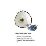 Japanese-style Ceramic Tableware For Sauces And Dips
