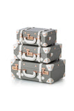 Minimalism Train Case - Light Grey's