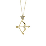 .07ct Diamond Fashion Pendants 14KT Yellow Gold