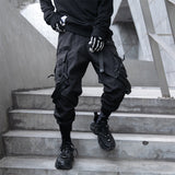 Cargo Jogger Paratrooper Pants Casual Long Trousers For Fall And Winter