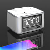 Bluetooth Speaker Wireless Phone Charger Alarm Clock Multi-function