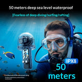 High-transparency Underwater Photography Housing For Depths Up To 50 Meters