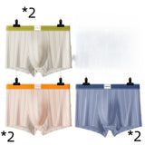 Mens 100 Cotton Antibacterial Sweat-Absorbent And Breathable Shorts