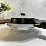 Multi-Function Electric Grill and Hot Pot Cooker