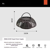 Outdoor Chandelier Garden Lamp Hanging Exposed Table Lamp Pavilion Chandelier