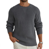 New Versatile Trendy Long-sleeve Pullover With A Round Neckline