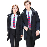 Men's And Women's Parka Thickened Cotton-padded Clothes Winter Warm-keeping  Clothing Overalls