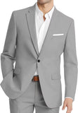 Mens Korean-style Slim-fit Two-piece Suit