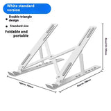 N3 Aluminum Alloy Laptop Stand Folding Cooling Increased By Tablet Computer Stand
