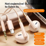Private-mold TYPE-C Digital-decoding Wired Headphones