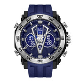 Sanda Youth Dual-Display Watch For Men