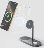 3-in-1 Wireless Charger Magnetic Desktop Charging Station Stand
