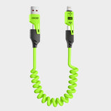 KP-314 3-in-1 4-in-1 65W Retractable Charging Cable Fast Charging For Appl Huawe Cross-Border Product