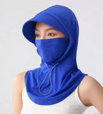 Sunscreen Face Mask With Hood Full-face UV Protection
