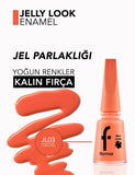 Flormar Jelly Look Nail Enamel High-Shine Gel Polish 11ml