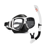 Diving Set Mask And Dry Snorkel With Myopia Option Availabl