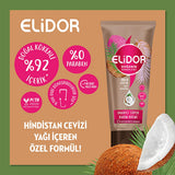 Elidor Coconut Oil Hair Conditioner: Natural, Paraben Free Repair Cream for Damaged Hair - Moisturizing, Cruelty-Free, Coconut Oil Treatment