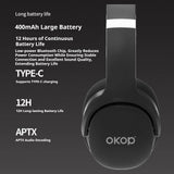 KP-H101 Best-Selling In-Stock Over-Ear Bluetooth Noise-Canceling Headphones Waterproof Sweatproof Sports Ready Ultra-Long Battery Life Low-Latency Gaming