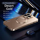 Electroplated Magnetic Metal Case Compatible With The 17 Pro Max