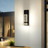 Modern Minimalist Outdoor Waterproof Crystal Wall Light