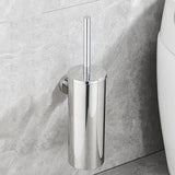 Stainless Steel Floor Toilet Brush Toilet Cleaning Brush Suit