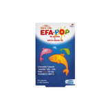 New Life Efa-Pop Omega-3 Supplement for Kids: Chewable Fish Oil Capsules with Vitamin D for Brain Health & Strong Bones - Fruit Flavored, Easy to Take