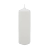 Rubin Licht White Pillar Candle for Home Decor 200x70 mm