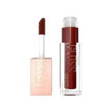 Maybelline Lifter Gloss: Honey Maple Hydrating Lip Gloss - Natural Warm Tone, Plumping Hyaluronic Acid Shine, Non-Sticky Formula