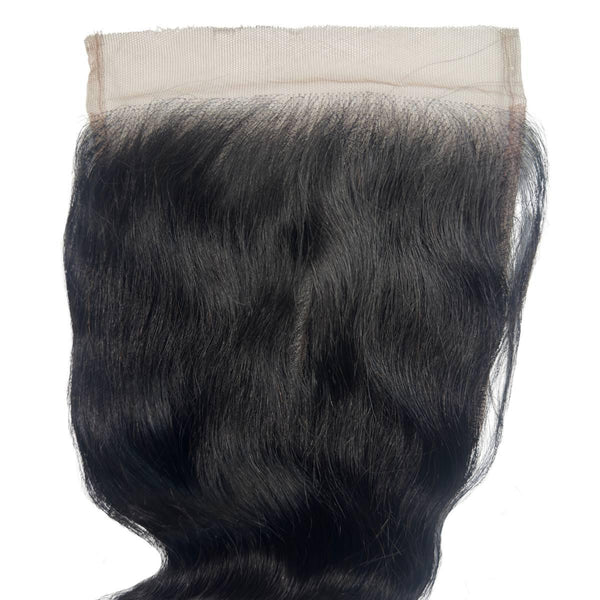 Jet Black Body Wave 6x6 HD Lace Human Hair Closure